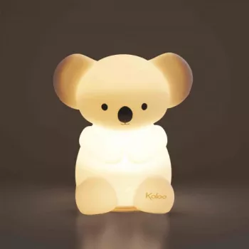 Veioză de noapte pentru copii Kaloo Koala Petit Songe din silicon cu USB