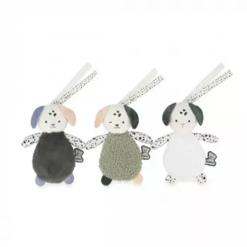 Set doudou senzorial Kaloo Stimuli Puppies - 3 piese