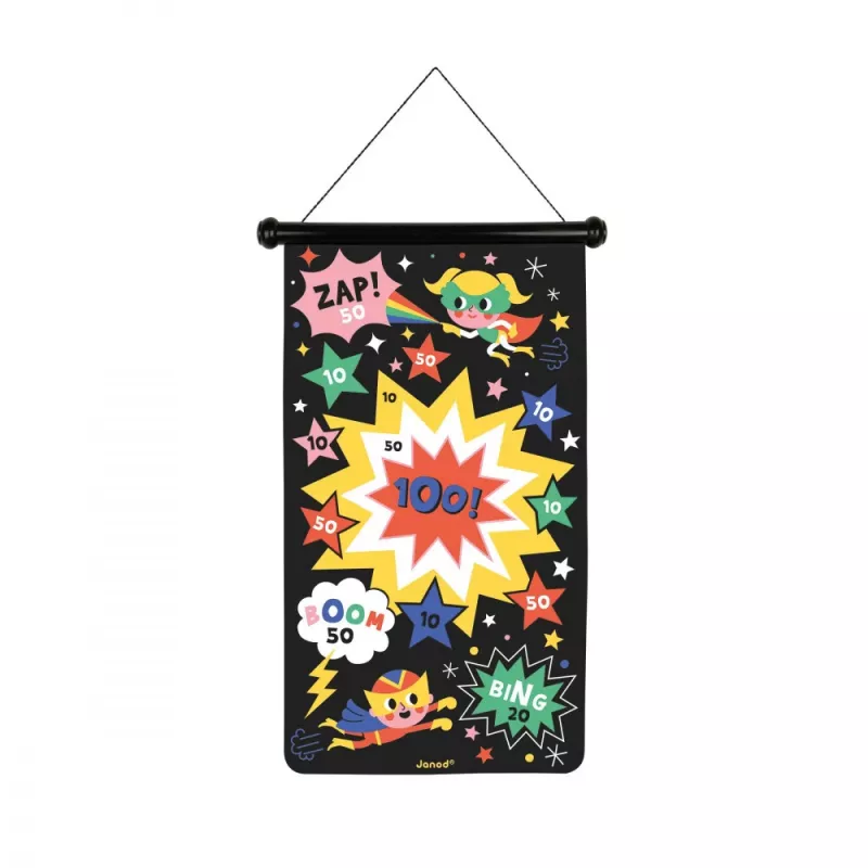 Janod Superhero joc de darts magnetic
