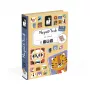 Carte de puzzle magnetică Janod Magnetibook Animale