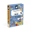Janod Magnetibook Vehicles carte magnetică de activități