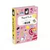 Set de joc magnetic Janod Magnetibook Prințese