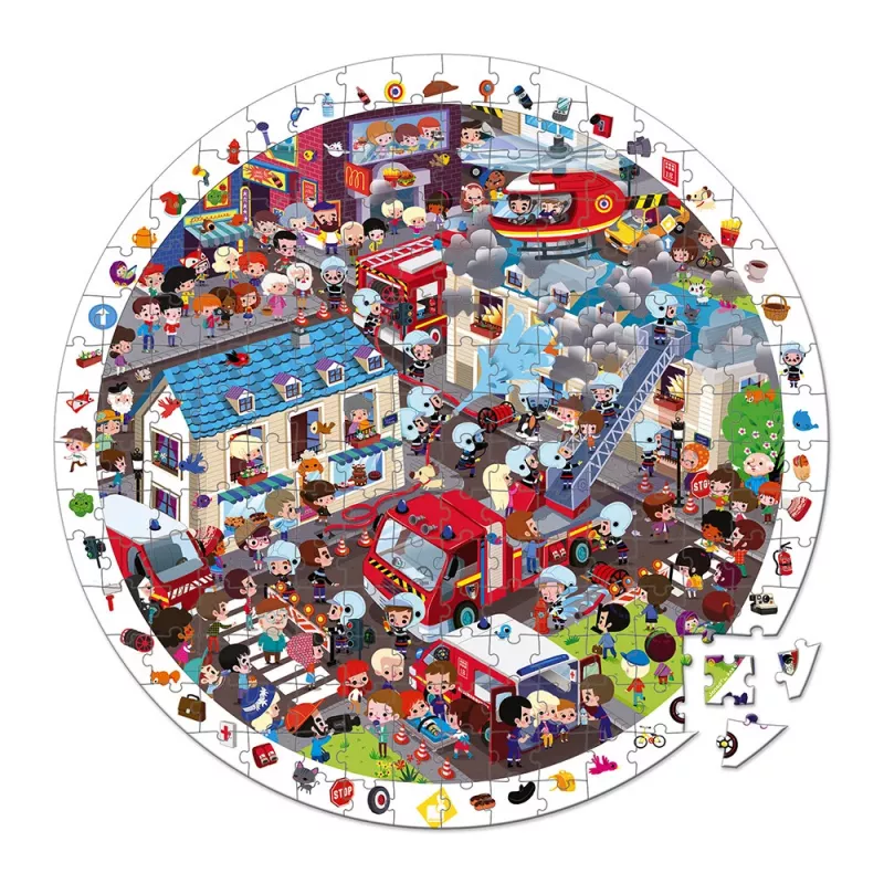 Janod Mașină de pompieri J02793