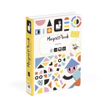 Puzzle magnetic Janod Magnetibook Forme 3+ (ediția 2026)