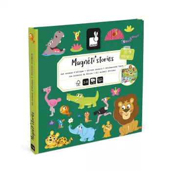 Cutie magnetică de povestiri Janod Magneti'stories Animale africane