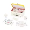 Janod Set de joc picnic în valiză cu accesorii, 24 piese, Shiny Grandma, 3+