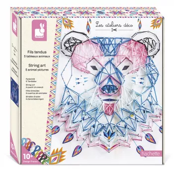 Set creativ Janod 3D String Art Animale