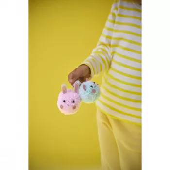 Set creativ de bricolaj Janod cu pom-pom - 2 animale mici - de la 7 ani