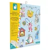 Set artistic DIY Janod cu plastic termocontractabil - pisici și câini - 10 ornamente - de la 7 ani