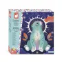 Set creativ Janod pictură cu puncte pointillism 3D animale cosmice 8+