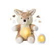 Jucărie de pluș liniștitoare Cloud B Love Light Buddies Finley Fawn cu veioză și sunete liniștitoare