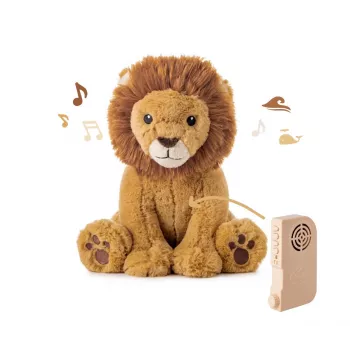 Jucărie de pluș liniștitoare Cloud b Louis the Lion cu 8 sunete