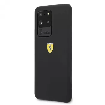 Ferrari Hardcase FESSIHCS69BK husă din silicon pentru Samsung Galaxy S20 Ultra - negru