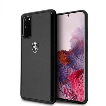 Ferrari Hardcase FEHCAHCS62BK S20 G980 negru Carbon Heritage