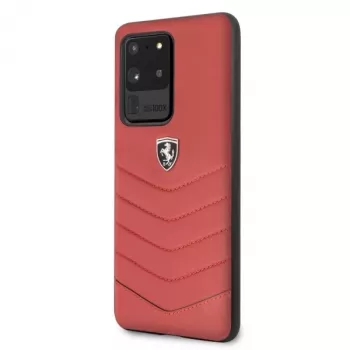 Ferrari Hardcase FEHQUHCS69RE pentru Samsung Galaxy S20 Ultra G988, roșu Heritage