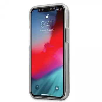 Husă rigidă Guess GUHCP12SPCUMCGC02 pentru iPhone 12 mini 5,4 inch Tie & Die Collection, albastră