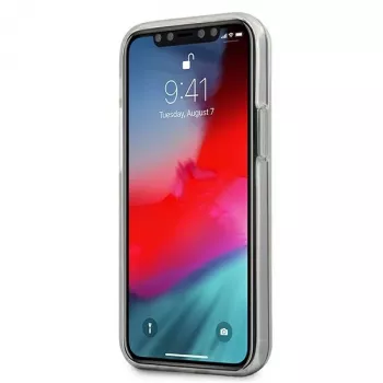 Husă rigidă Guess GUHCP12SPCU4GGPI pentru iPhone 12 mini 5,4 inch Pink 4G Gradient