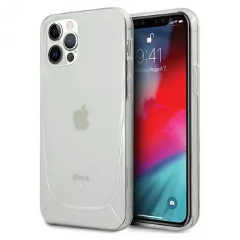 Husă rigidă transparentă MERCEDES-BENZ pentru iPhone 12/12 Pro 6,1