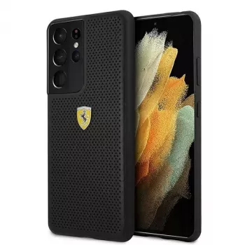 Ferrari FESPEHCS21LBK S21 Ultra G996 Husă rigidă neagră On Track perforată