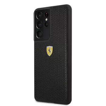 Ferrari FESPEHCS21LBK S21 Ultra G996 Husă rigidă neagră On Track perforată