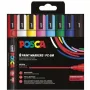 Set de 8 markere POSCA Uni-Ball UNI PC-5M Basic (182558)