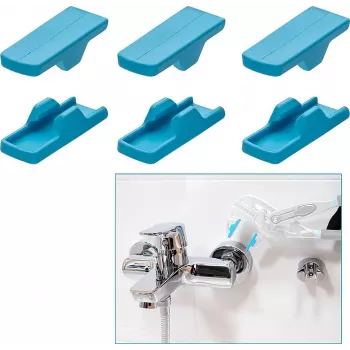 Set de fălci de protecție HAZET 762-018/6 180 mm aluminiu cu inserții de cauciuc