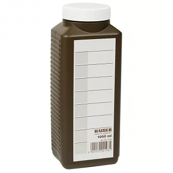 Sticlă de depozitare pentru substanțe chimice KAISER FOTOTECHNIK 1000 ml, maro 4193