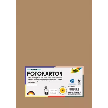 Folia 614/50 75 - Maro-roșu - Monocrom - A4 (210 x 297 mm) - 300 g/m² - 50 file - Germania