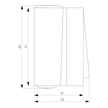 SIEMENS Întrerupător universal aplicat DELTA Fläche gri închis 1 circuit 10A 250V