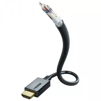 IN-AKUSTIK Star II HDMI 2.1 48G 1,5m Cablu HDMI Ultra High Speed - negru