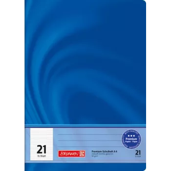 Caiet școlar BRUNNEN Vivendi Lineatur 21, liniat fără margine, A4, 16 file
