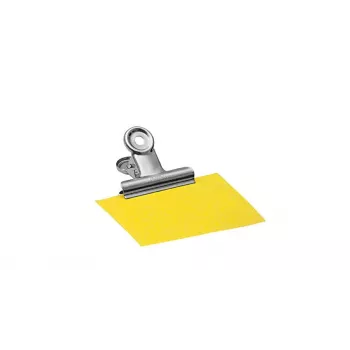 Clemă de hârtie WEDO 64 21350 din oțel nichelat, argintie, 50 mm, 100 bucăți