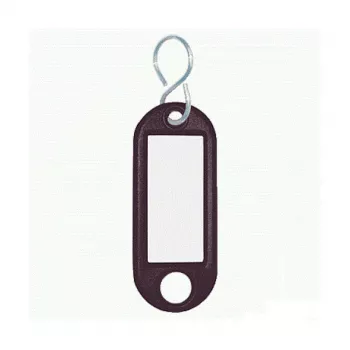 Cleme de hârtie WEDO, negre, 52 mm, 10 bucăți, 262103401