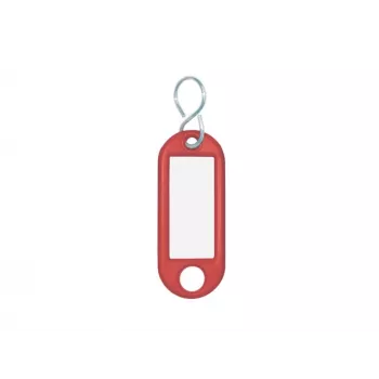 Dispenser de cleme de hârtie WEDO, roșu, 21 mm, 52 mm, 10 bucăți