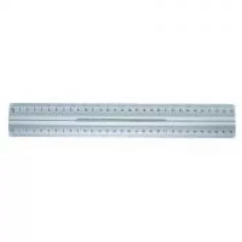 Riglă din aluminiu WEDO 30 cm argintie