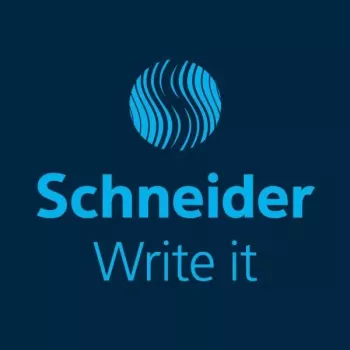 Marker lac Schneider 011 asortat 2,0 mm (pachet de 4)