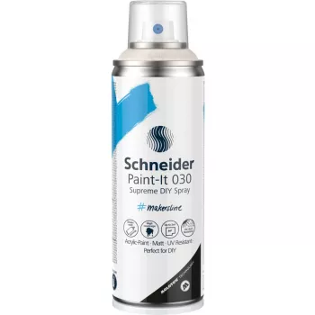 Vopsea spray acrilică Schneider Paint-It 030 Supreme DIY gri 200 ml