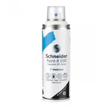 Vopsea spray acrilică Schneider Paint-It 030 Supreme DIY alb 200 ml
