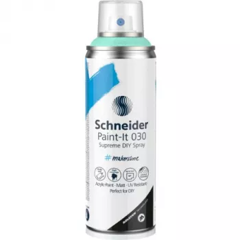 Schneider Paint-It 030 Supreme vopsea spray acrilică DIY mentă pastel 200 ml