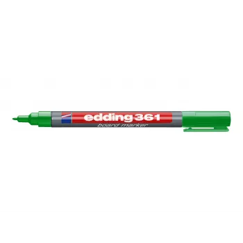 EDDING 361 marker pentru tablă verde - vârf rotund - ștergibil uscat - reîncărcabil