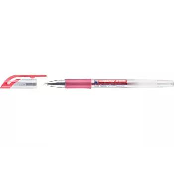 Pix roller gel EDDING 2185 Crystaljelly, 0,7 mm, roșu