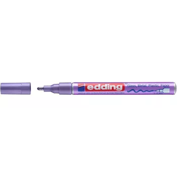 EDDING 4-751-9-078 Paint Marker - Violet - Round Nib - Aluminium - Fine - 1 mm