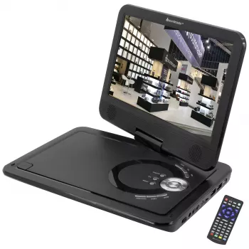 Soundmaster PDB1910SW Portable CD Player with DAB+ and FM Radio, Black
