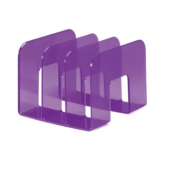 Durable TREND cutie pentru documente A4 - violet transparent - cotor 165 mm - capacitate 1500 file