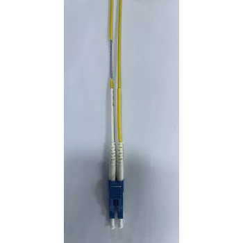 HELOS Cablu patch fibră optică Duplex, LC/LC, 9/125 µm, blindat cu oțel, 18 m (51940.18A)