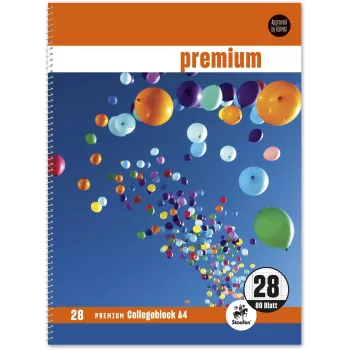 Staufen 5 blocuri college Bring Farbe ins Leben DIN A4 cu pătrățele