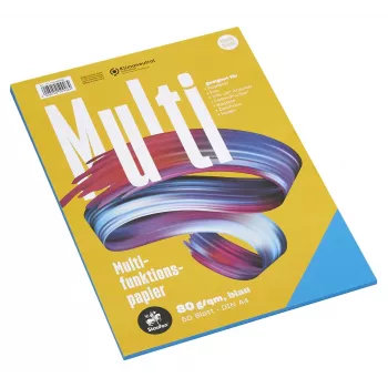 Staufen Hârtie multifuncțională 7X 734050993 A4 80g albastru 50 file