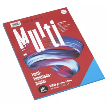 Staufen Hârtie multifuncțională 7X A4 120g albastru 35 file