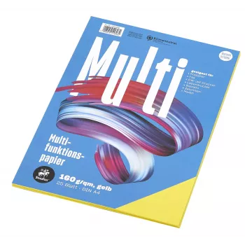 Staufen Hârtie multifuncțională A4 galben 160g 25 file/pachet