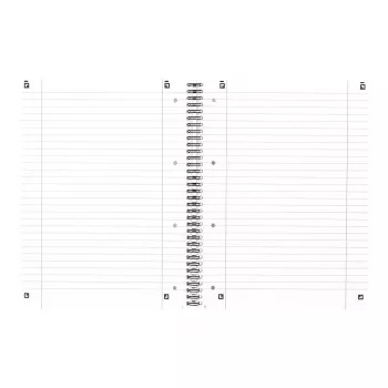 Oxford TOUCH Caiet - Coral - A4+ - 80 file - 90 g/m² - hârtie cu linii